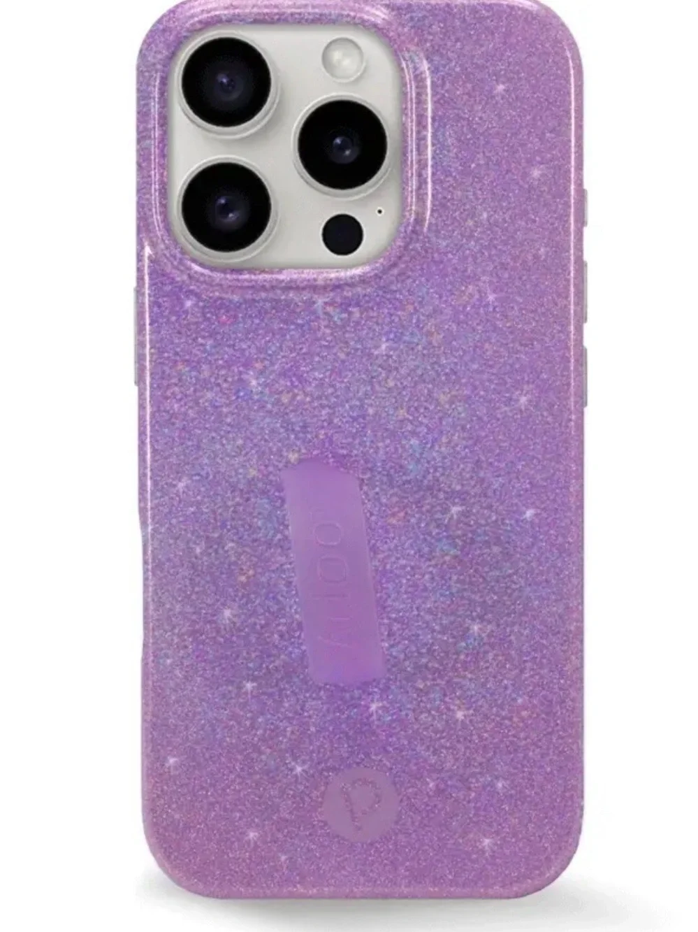 Loopy Case lavender sparkle 14 pro max righty